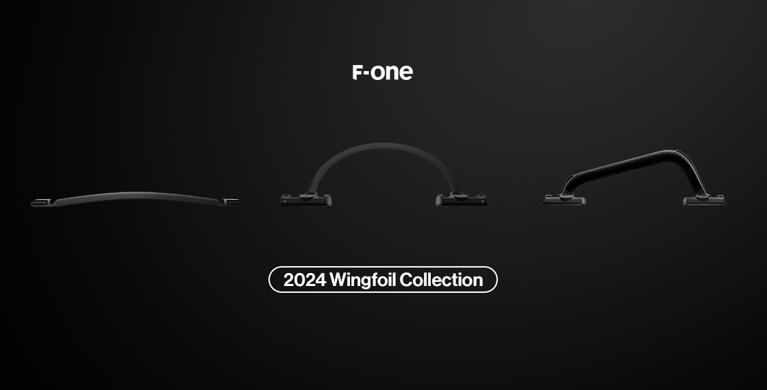 F-ONE presents its new wing handles range for 2024.