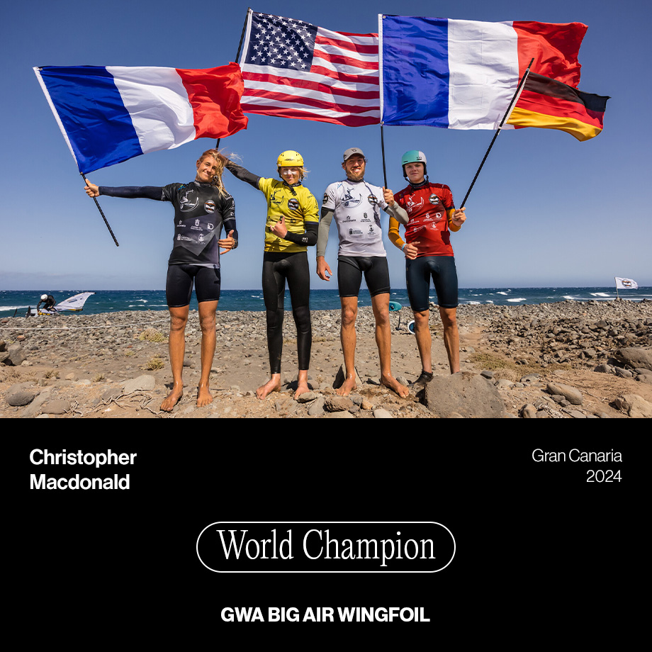 Christopher MacDonald Secures Big Air Wingfoil World Title 4